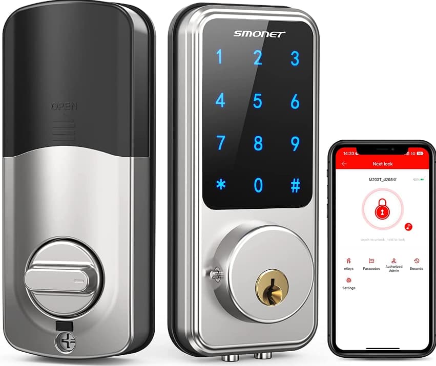 How to Lock Smonet Smart Lock From Outside