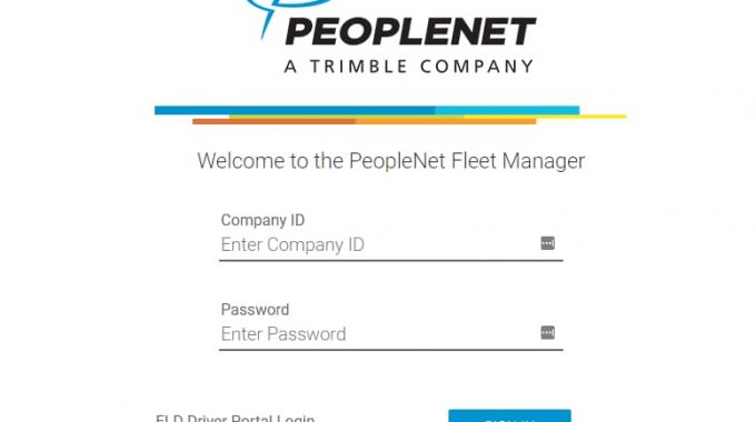 www PFMLogin com – PeopleNet Fleet Manager Login 2022